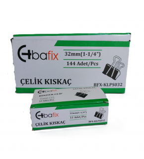 Bafix Kıskaç (Klips) Çelik 32 mm Bfx-Klps032 (1 Adet)