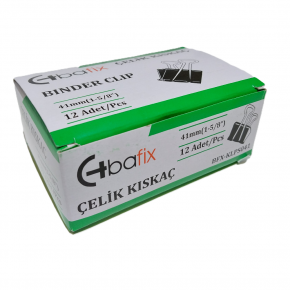 Bafix Kıskaç (Klips) Çelik 41 mm Bfx-Klps041 (1 Adet)