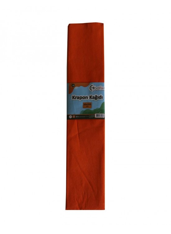 Bafix Krapon Kağıt 50x200 CM Turuncu (1 Adet)