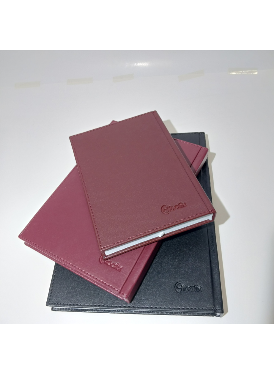 Bafix Modelist Defter Düz Suni Deri 168 YP 14x20