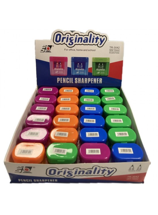 Bafix Kalemtraş Çiftli Hazneli Originality TR-3042 (1 Adet)