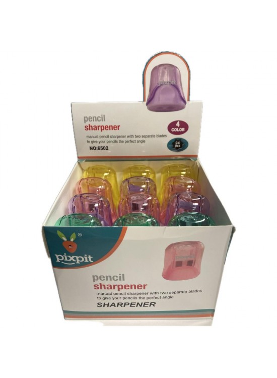 Bafix Kalemtraş Çiftli Hazneli Pixpit 6502 (1 Adet)