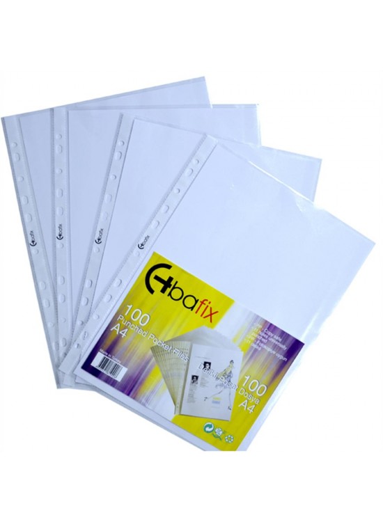 Bafix Poşet Dosya 100 LÜ A4