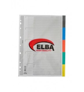 Bafix Seperatör 5 Renkli Karton A4