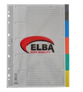 Bafix Seperatör A-Z Plastik A4