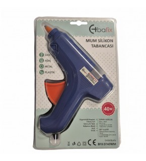 Bafix Silikon Tabancası 40W Mavi