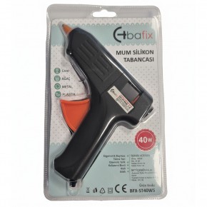 Bafix Silikon Tabancası 40W Siyah