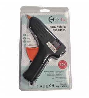 Bafix Silikon Tabancası 40W Siyah
