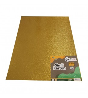 Bafix Simli Karton 50x70 Altın (Gold) (1 Adet)