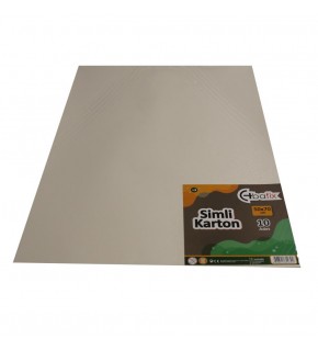 Bafix Simli Karton 50x70 Beyaz (1 Adet)