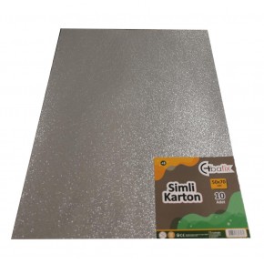 Bafix Simli Karton 50x70 Gümüş (Silver) (1 Adet)