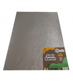 Bafix Simli Karton 50x70 Gümüş (Silver) (1 Adet)