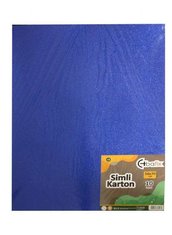 Bafix Simli Karton 50x70 Mavi (1 Adet)