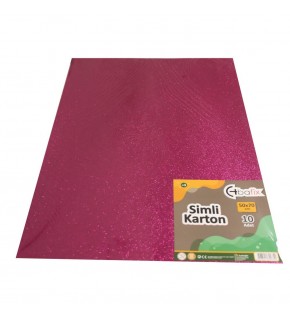 Bafix Simli Karton 50x70 Mor (1 Adet)