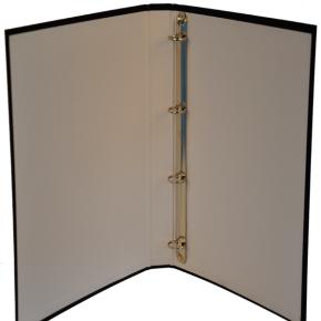 Bafix Talebe Klasörü Pvc 4 Halkalı A4 Siyah