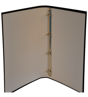 Bafix Talebe Klasörü Pvc 4 Halkalı A4 Siyah