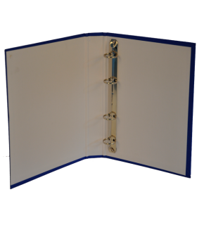 Bafix Talebe Klasörü Pvc 4 Halkalı A5 Mavi