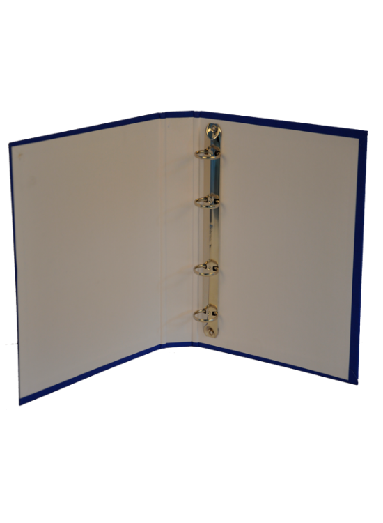 Bafix Talebe Klasörü Pvc 4 Halkalı A5 Mavi