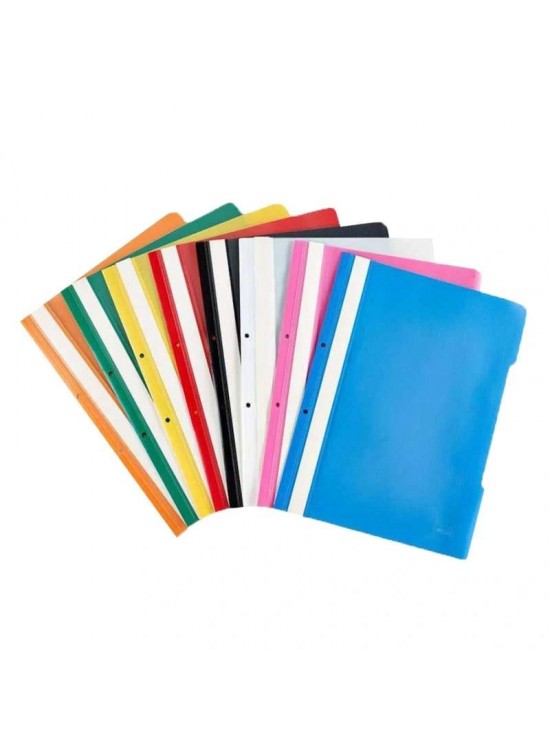 Bafix Telli Dosya Plastik XL Pembe A4 (1 Adet)