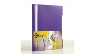 Bafix Telli Dosya Plastik XL Mor A4 (1 Adet) Bafix Telli Dosya Plastik XL Mor A4 (1 Adet)