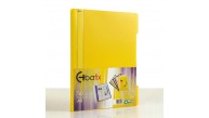 Bafix Telli Dosya Plastik XL Sarı A4 (1 Adet)