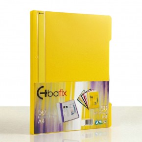 Bafix Telli Dosya Plastik XL Sarı A4 (1 Adet)