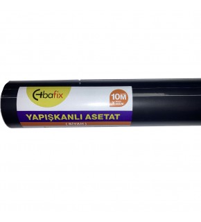 Bafix Yapışkanlı Rulo 45x10 Mt Siyah BFX-YFR4510S