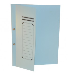 Bafix Yarım Kapak Dosya Karton Mavi (1 Adet)