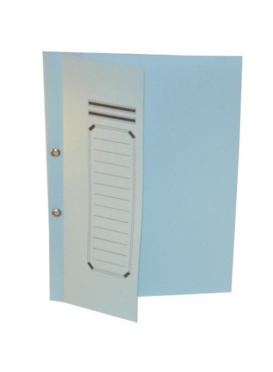 Bafix Yarım Kapak Dosya Karton Mavi (1 Adet)