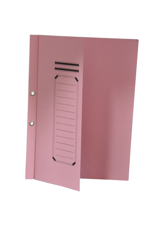 Bafix Yarım Kapak Dosya Karton Pembe (1 Adet)