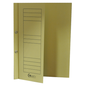 Bafix Yarım Kapak Dosya Karton Sarı (1 Adet)