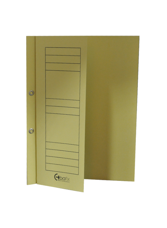 Bafix Yarım Kapak Dosya Karton Sarı (1 Adet)