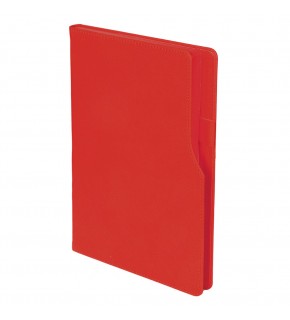 BAHÇELİEVLER KIRMIZI TARİHSİZ DEFTER (14,5X21 CM)