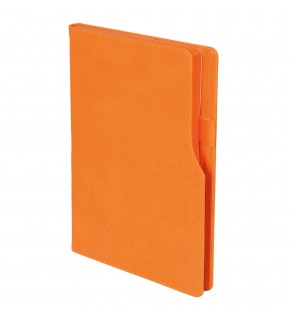 BAHÇELİEVLER TURUNCU TARİHSİZ DEFTER (14,5X21 CM)