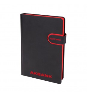 BALGAT KIRMIZI TARİHLİ AJANDA (17X24 CM)