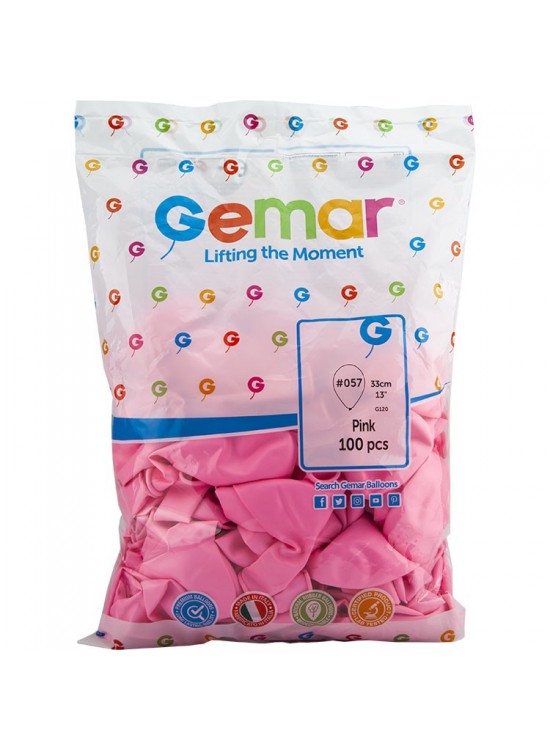 Balon G120 33Cm 100 Lü Pembe #57 Balon G120 33Cm 100 Lü Pembe #57