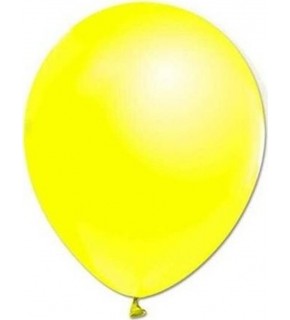 Balonevi 12" Baskı Balonu Neon Sarı 100 Lü