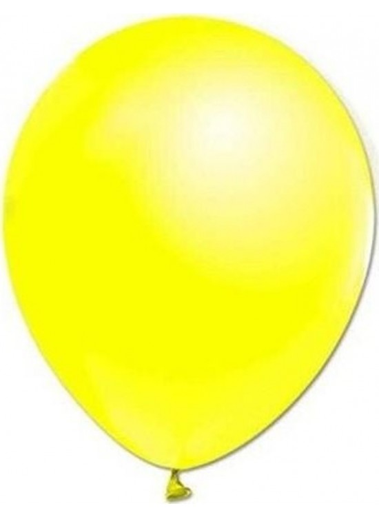 Balonevi 12" Baskı Balonu Neon Sarı 100 Lü Balonevi 12" Baskı Balonu Neon Sarı 100 Lü