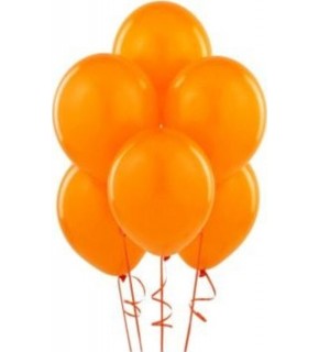 Balonevi 12" Baskı Balonu Neon Turuncu 100 Lü
