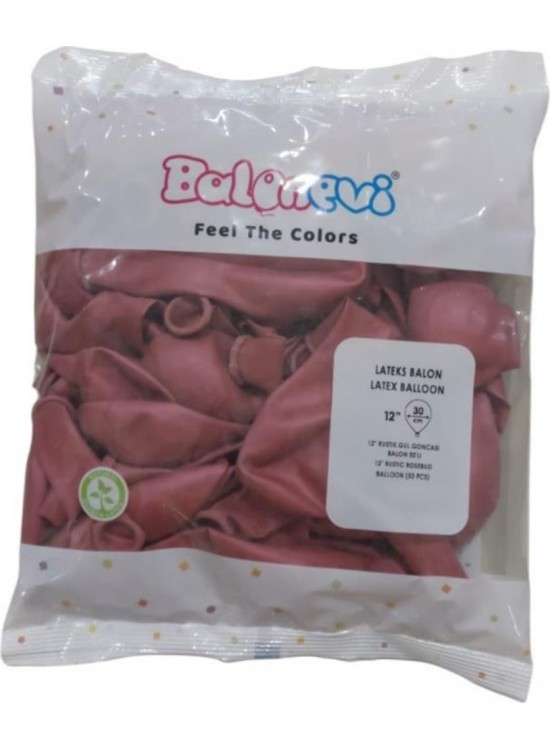 Balonevi Balon 12" Gül Goncası (1 Adet)