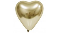 Balonevi Balon 12" Krom Kalp Gold 50 Li