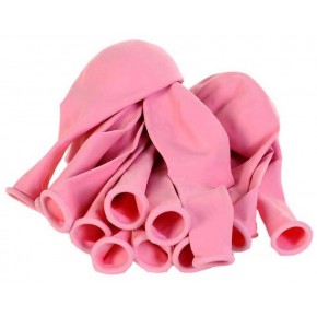 Balonevi Balon 12" Makaron Pembe 15 Li