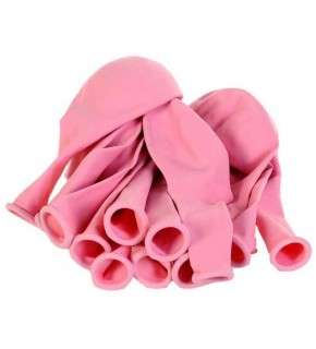 Balonevi Balon 12" Makaron Pembe 15 Li