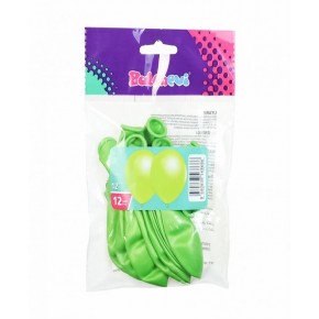 Balonevi Balon 12" Metalik Açık Yeşil 12 Li