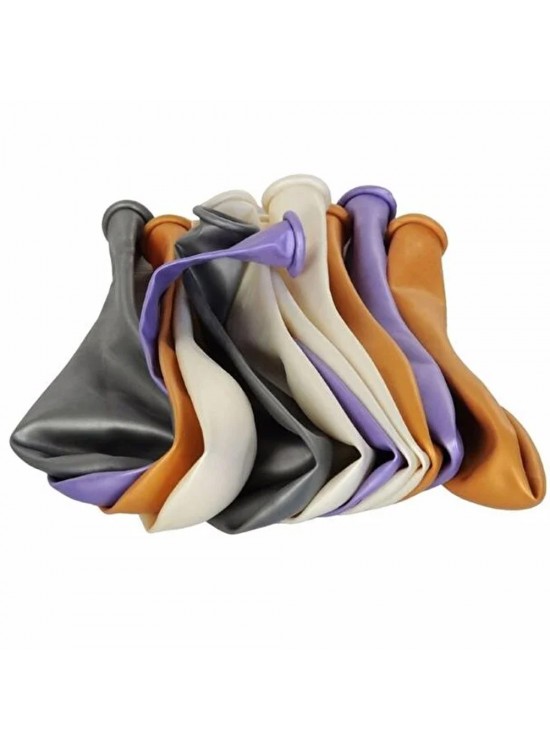 Balonevi Balon 12" Metalik Karışık 12 Li Balonevi Balon 12" Metalik Karışık 12 Li