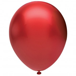 Balonevi Balon 12" Metalik Kırmızı 12 Li