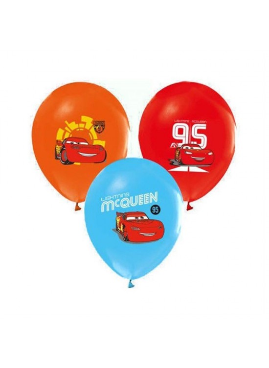 Balonevi Balon 4+1 Cars 3 Baskılı 12" 8 Li Balonevi Balon 4+1 Cars 3 Baskılı 12" 8 Li