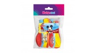 Balonevi Balon 4+1 Mıckey Playful House Baskılı 12" 8 Li