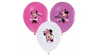 Balonevi Balon 4+1 Mınnıe Happy Helpers Baskılı 12"