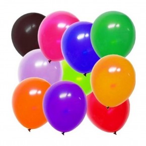 Balonevi Balon 12" Karışık Baskısız Pastel Renk 100 Lü
